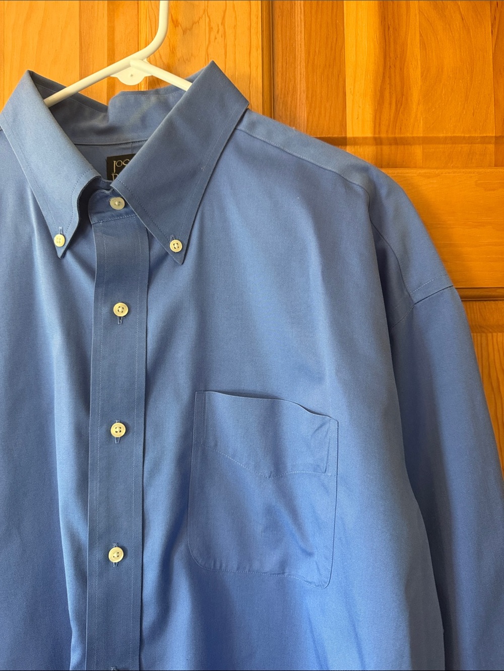 Jos. A. Bank Men's Blue Button-Down Shirt